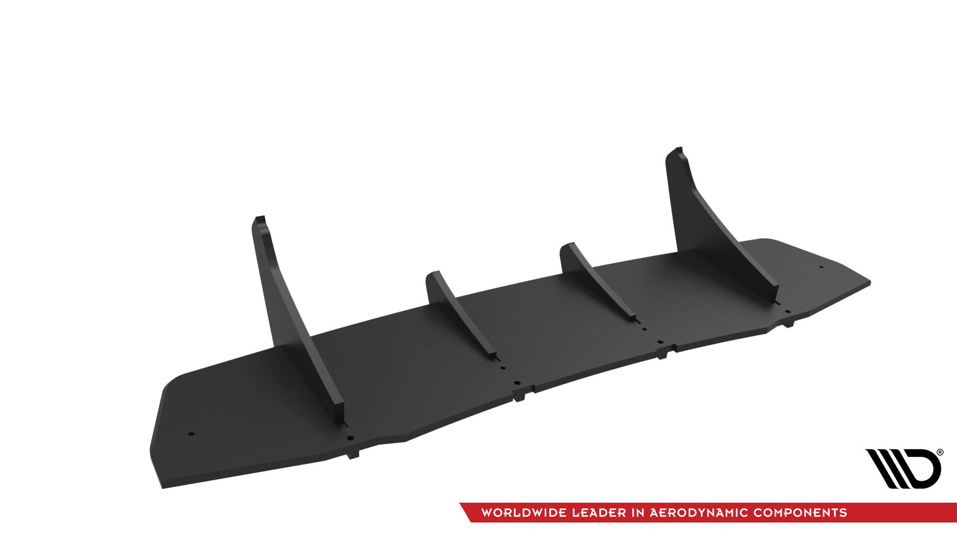Street Pro Achter Diffuser Ford Mustang GT MK7 Maxton Glanzend zwart