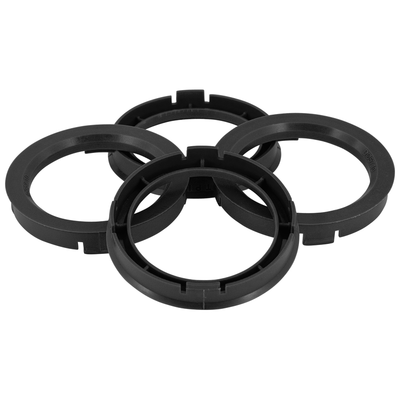 Set TPI Centreerringen - 69.1->58.6mm - Zwart