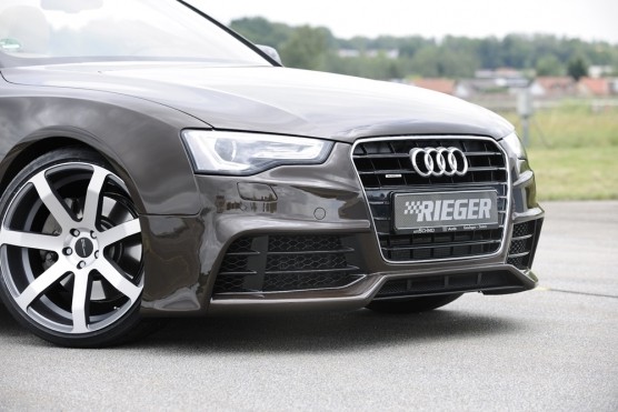 Voorbumper Audi A5 B8/B81 SRA+PDC Rieger 11-