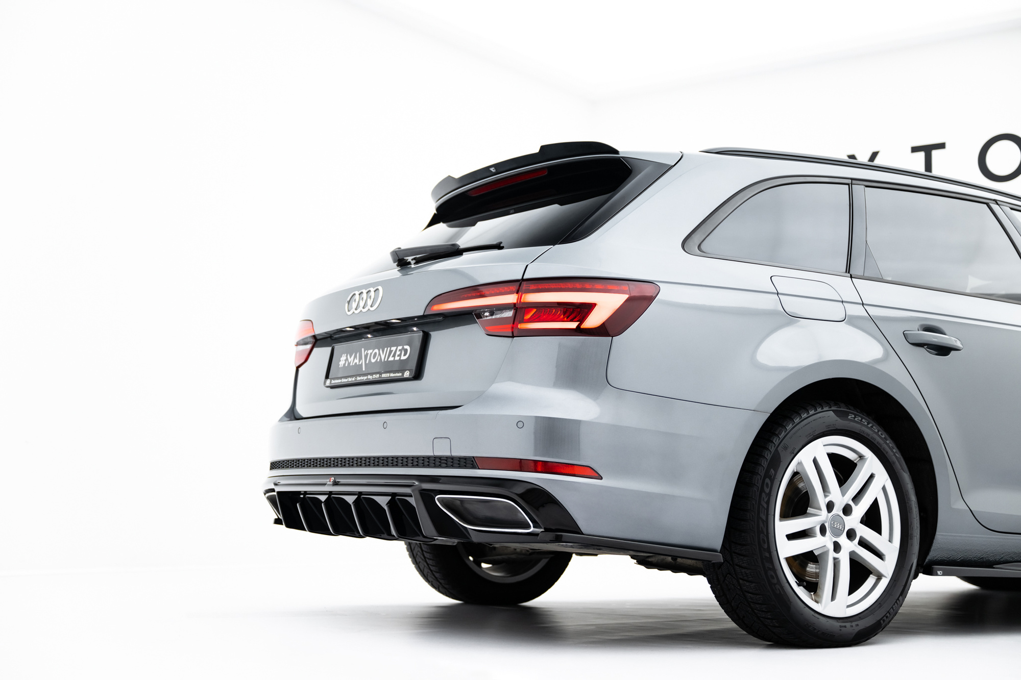 Achterdiffuser A4 / A4 S-Line Sedan / Avant B9