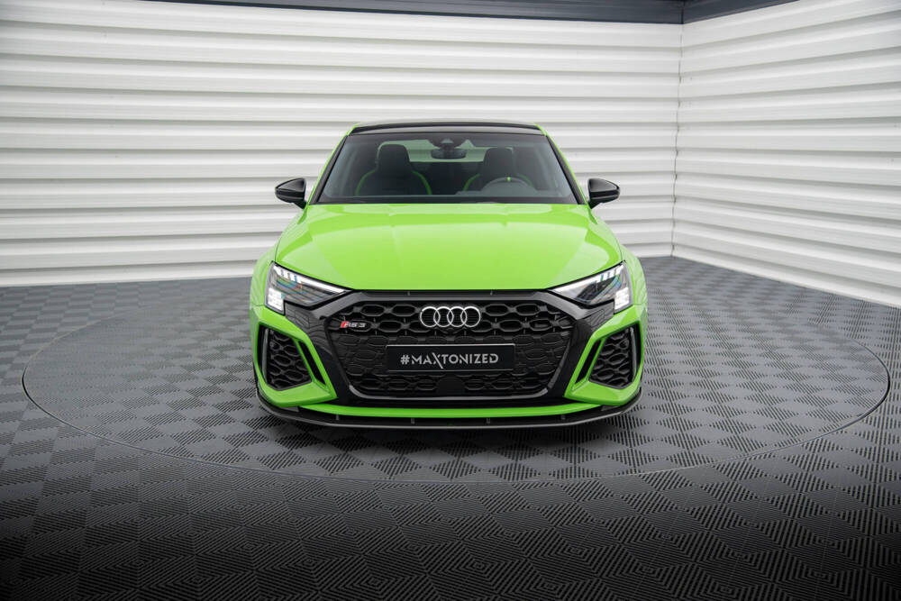 Voorspoiler Audi RS3 8Y Maxton Carbon