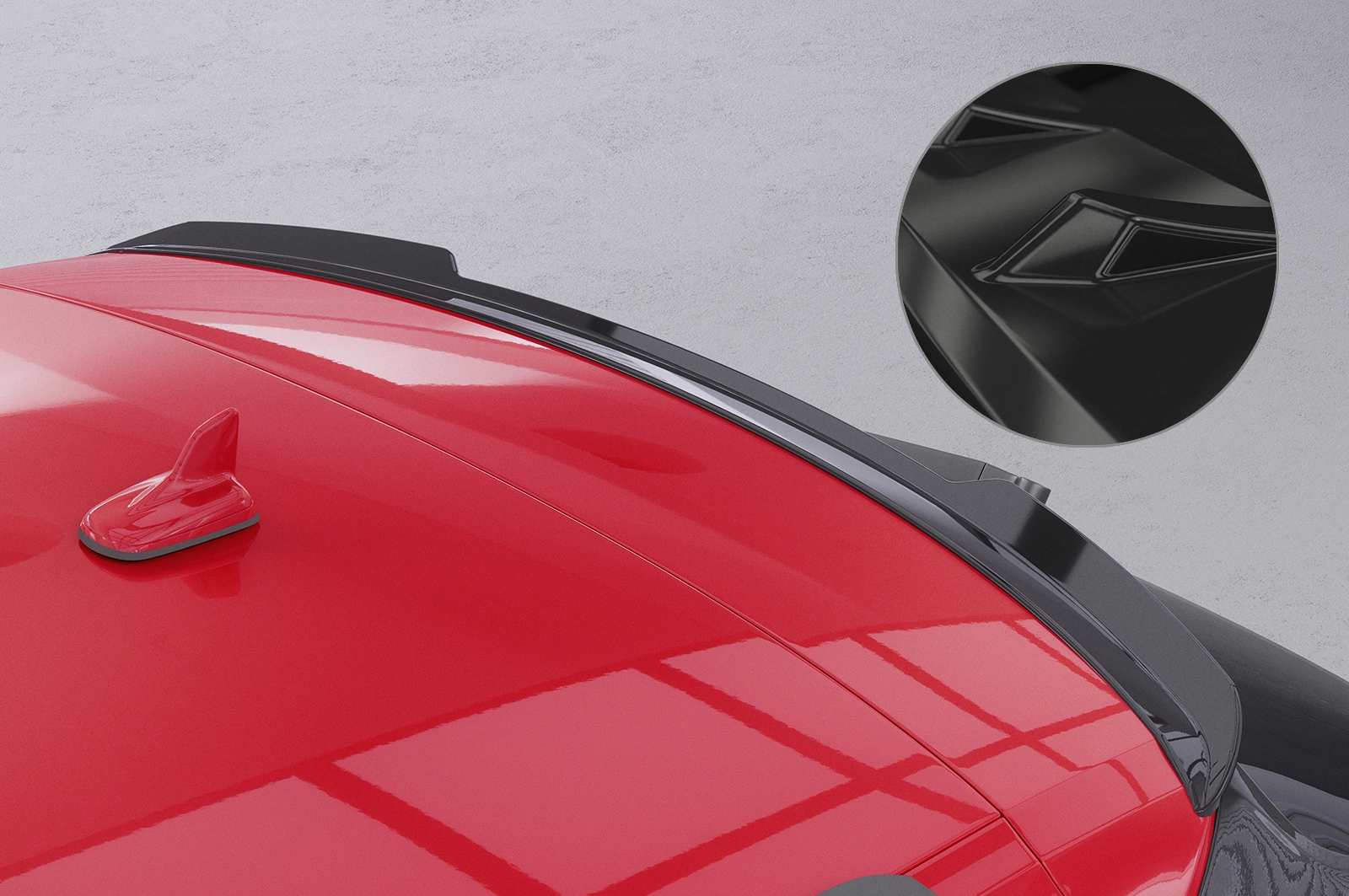 Achterspoiler Audi A6 C8 (Typ 4K/F2) Avant Glans Zwart 2018 – CSR Automotive