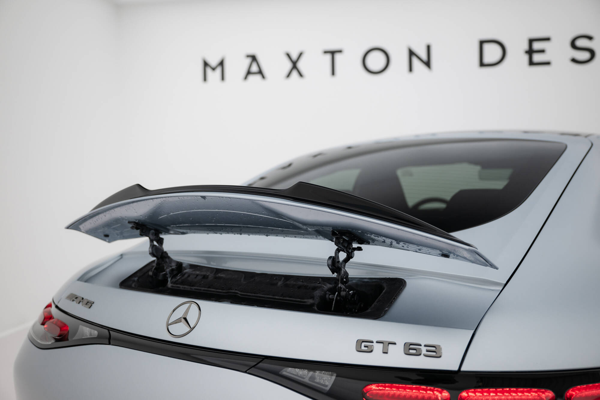 Spoiler Cap 3D Mercedes-AMG GT 63 C192 Maxton Glanzend zwart