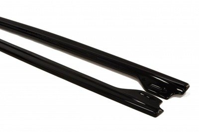 Zijskirts VW Golf 4 R32 Glans Zwart