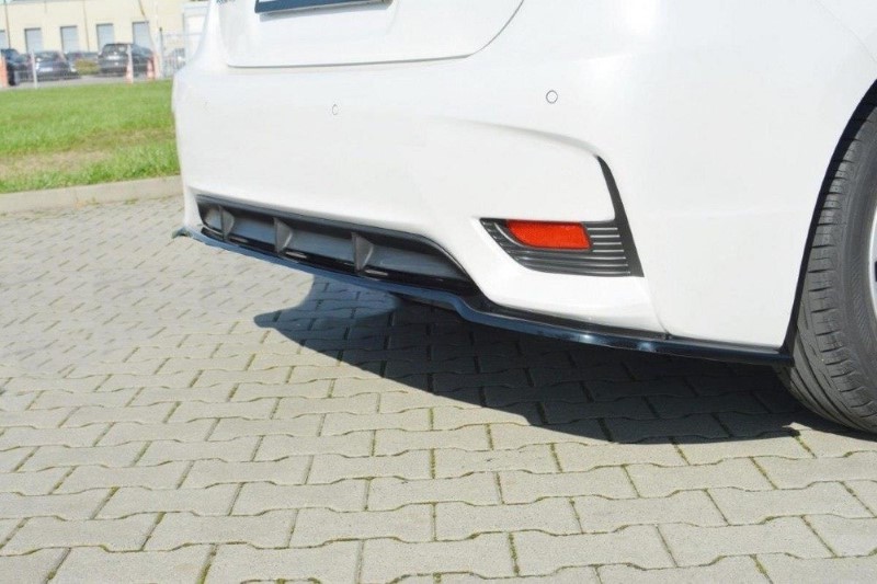 Centrale Achterspoiler Lexus CT Mk1 Facelift (Zonder Verticale Bars) Glanzend Zwart