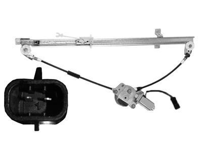 raammechanisme, incl motor, links Citroen Jumper, 1994-2002