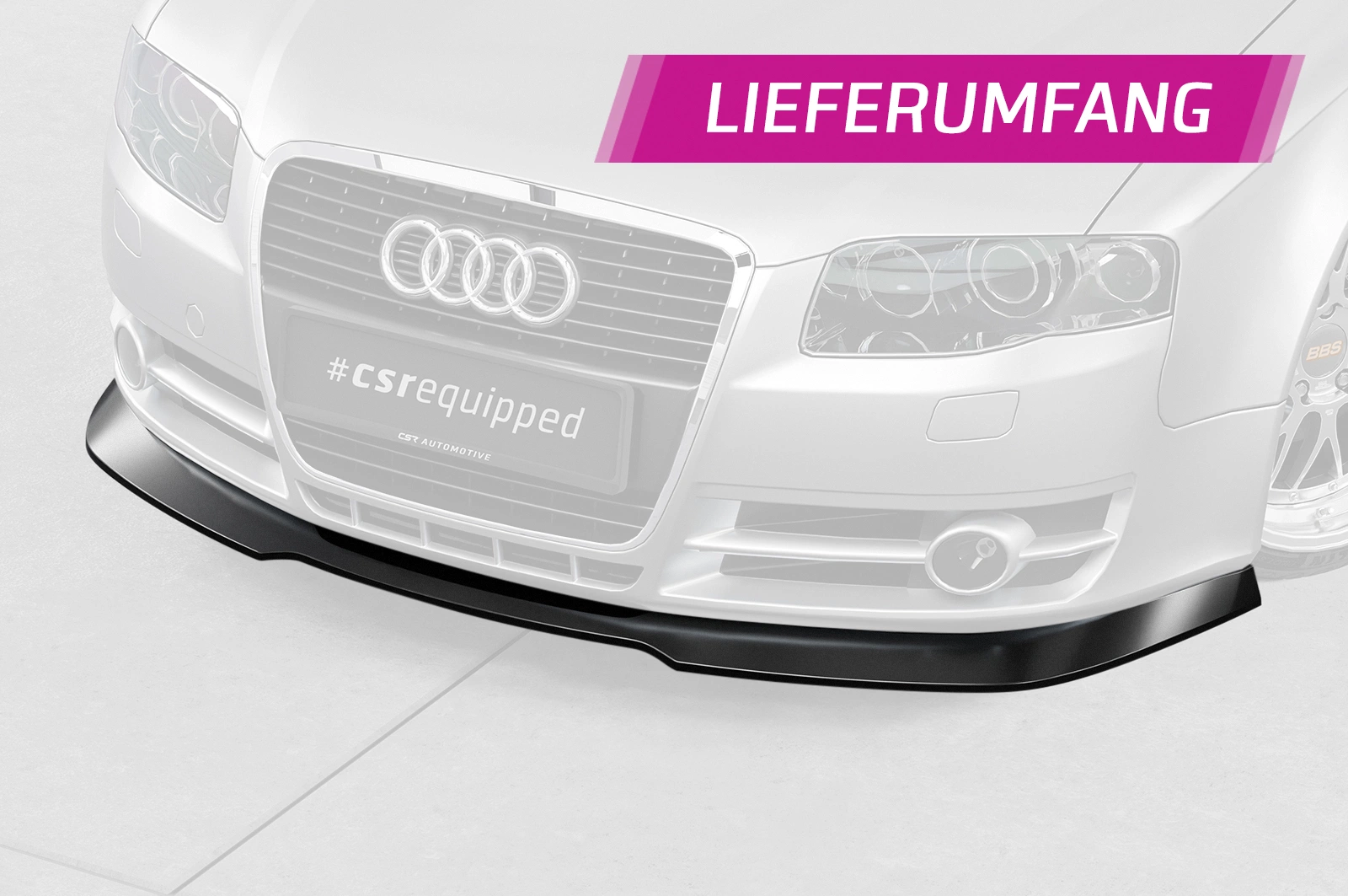 Voorspoiler Audi A4 B7