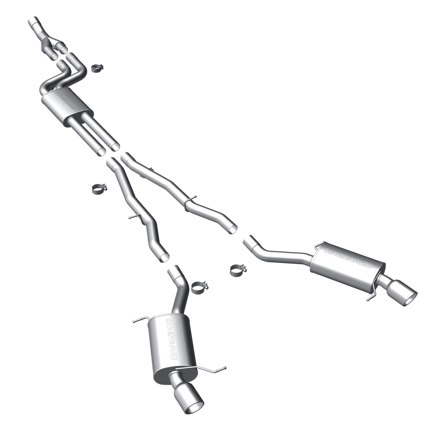 BMW Cat-Back 13-14 BMW 535I 3.0L Magnaflow Cat-Back