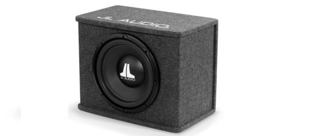 JL Audio subwoofer in kist CS112-WX