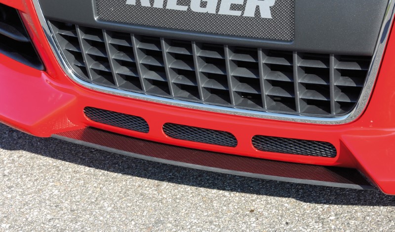 Spoilerzwaard Carbon voor Voorspoiler met/zonder 3 extra air-inta