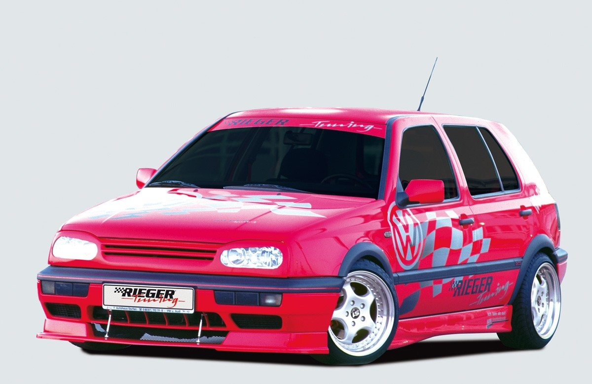 Koplampgrill golf 4 VW Golf III Rieger(Zonder tuv)