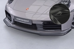 Voorspoiler Porsche 911/992 – CSR Automotive Bekerspoilerlip Glanzend Zwart