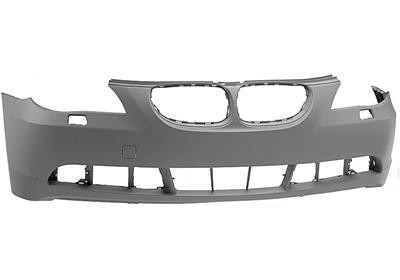 voorbumper, in primer, met wissergaten,-04/2007 BMW 5 serie E60/