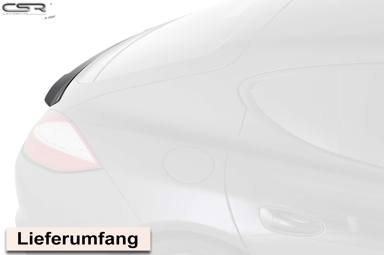 Achterspoiler Porsche Panamera 970 (2009–2016) Glans Zwart – CSR Automotive