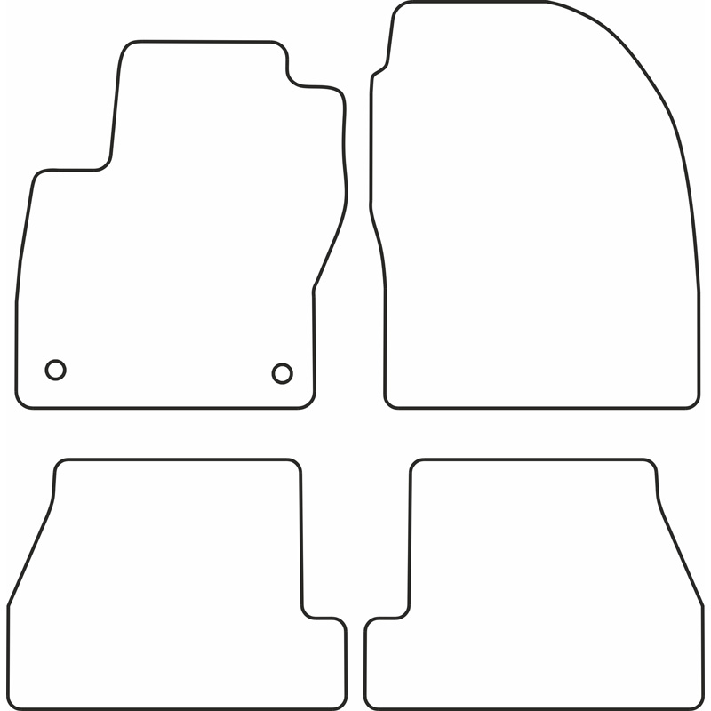 Automatten  Ford Focus 2011-2015