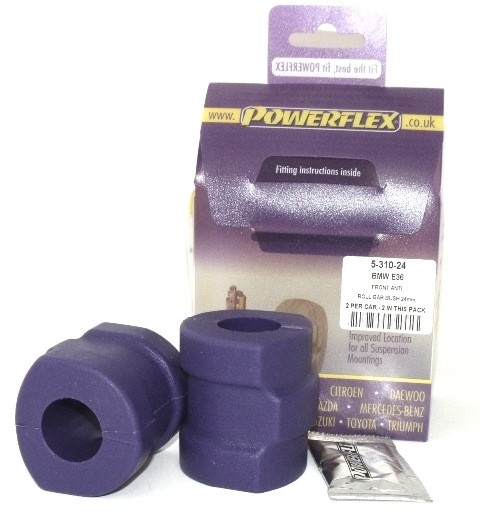 BMW E34 5 Series  Front Anti Roll Bar Mounting 24mm - PowerFlex