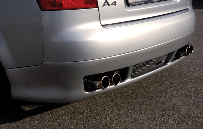 Achterbumper Diffusor aanhanger koppeling Audi A4 8E Sedan Riege