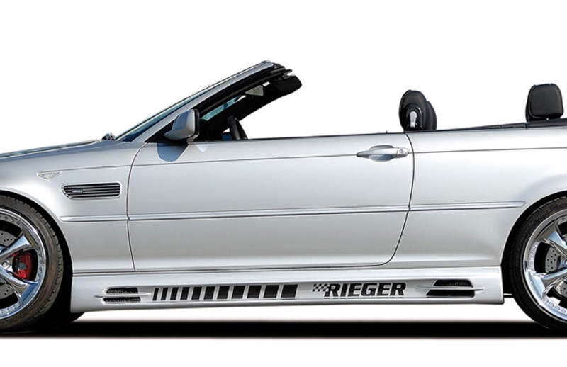 Zijskirts BMW E46 diepe versie alle modellen ook M3 met 2 schach