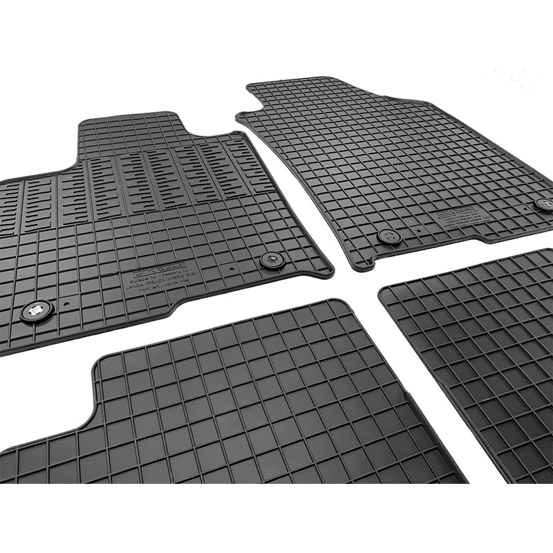 Rubber matten  Lancia Ypsilon Hybrid 2020- (4-delig + montagesysteem)