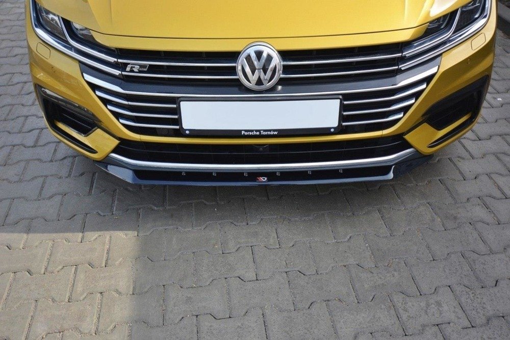 Voorspoiler V.2 Volkswagen Arteon Maxton Glans Zwart