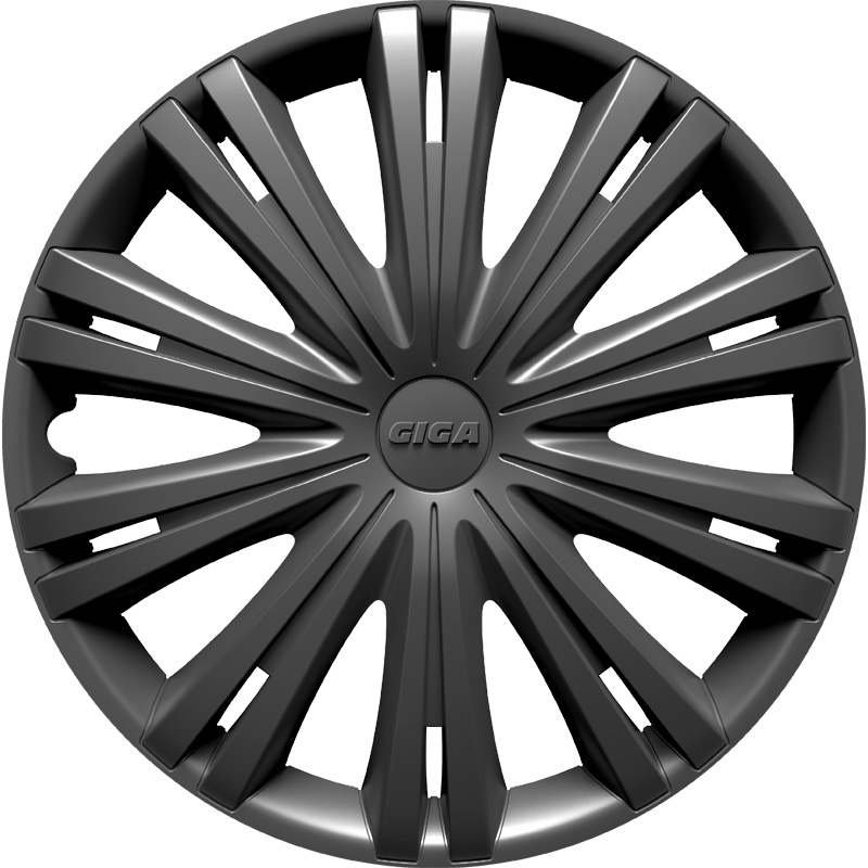 4-Delige Wieldoppenset Giga 15-inch gun-metal