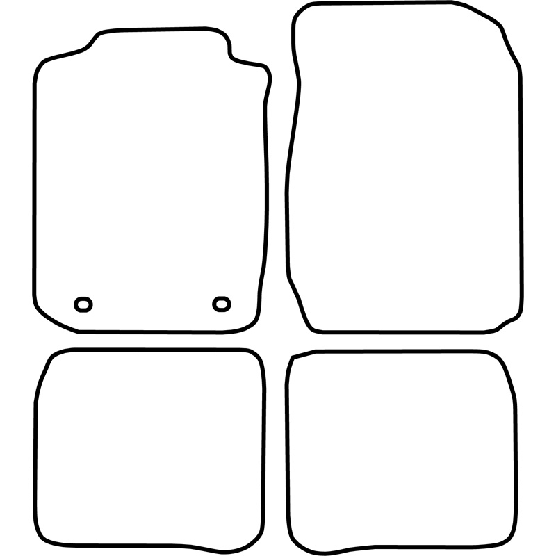 Automatten  Toyota Corolla 1997-2002