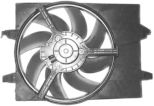 Radiator FAN Mazda 2. 03-07 1.2 BENZINE/1.4 DIESEL
