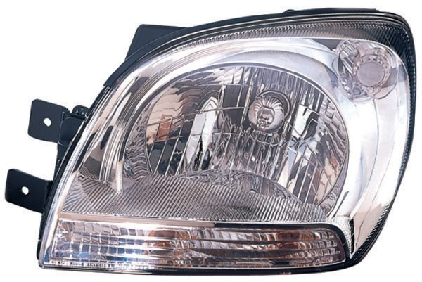 Koplamp rechts SPORTAGE. 04.08 DEPO H4/Chroom