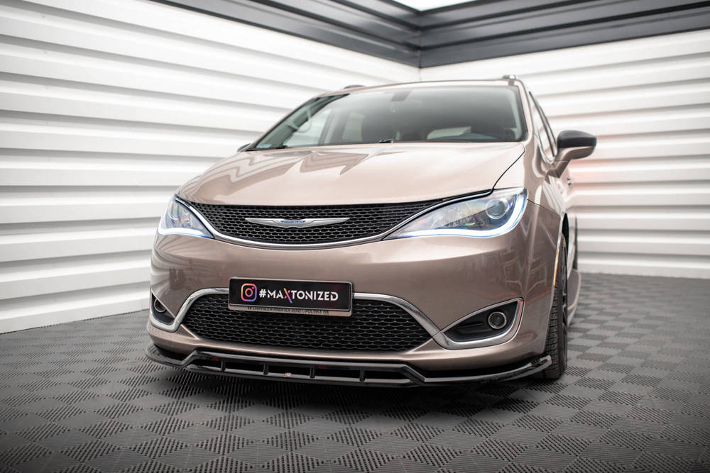 Voorspoiler Chrysler Pacifica Maxton Glans Zwart