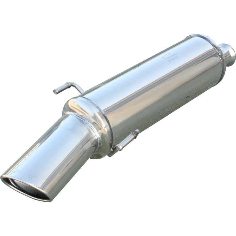 100% RVS Sportuitlaat  Peugeot 306 1.4 (75pk) 1997-2001 120x80mm