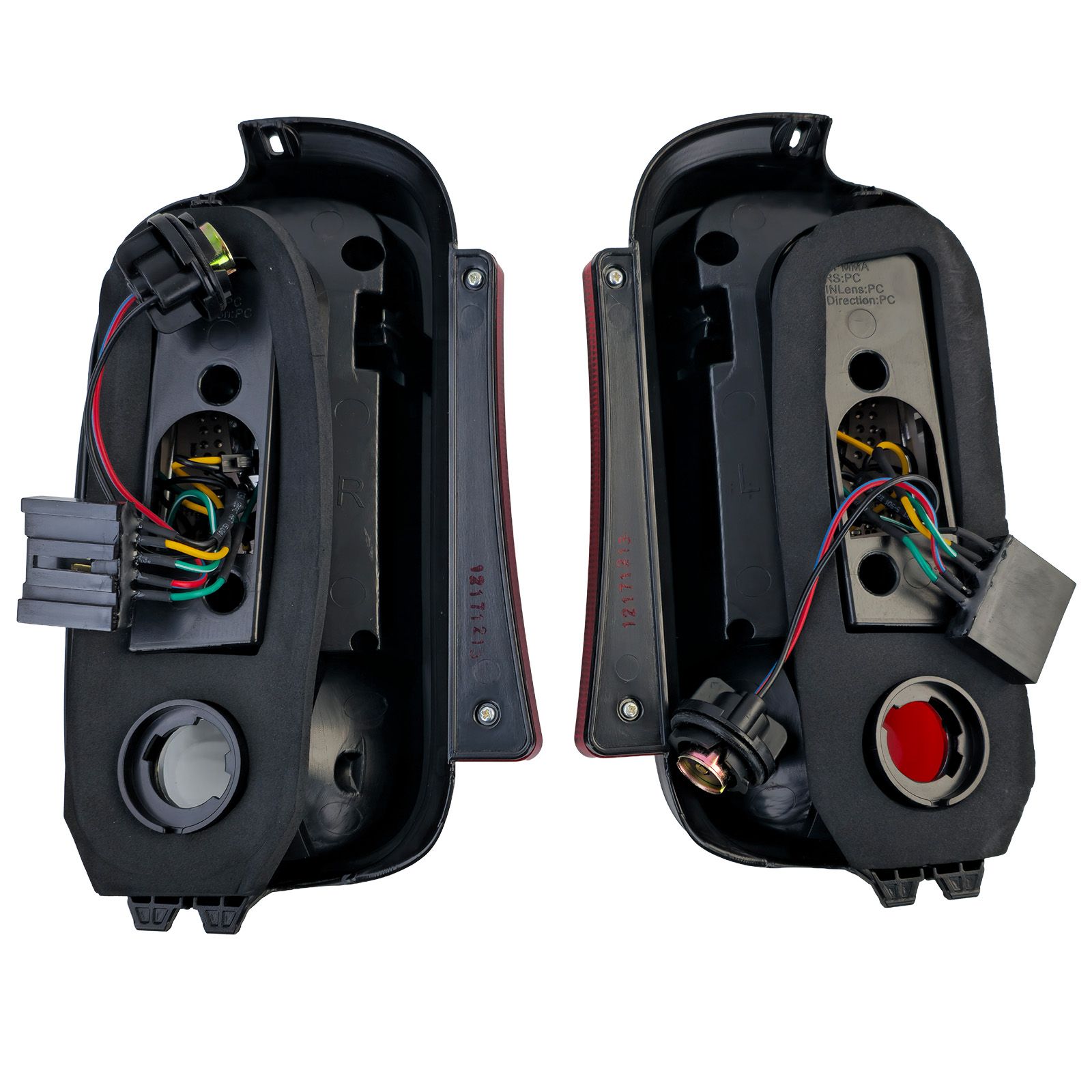 Achterlichten MINI R55 Clubman 10-14 Zwart LED