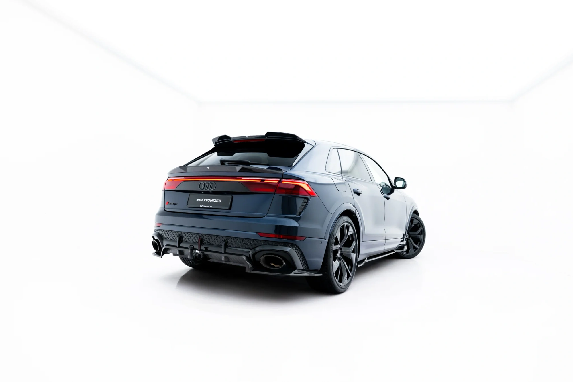 Diffuser Audi RSQ8 Mk1 Facelift – Maxton Prepreg Carbon Fiber Rear Splitter