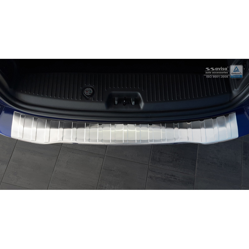 RVS Achterbumperprotector  Ford Tourneo Courier/Transit Courier 2014- 'Ribs'