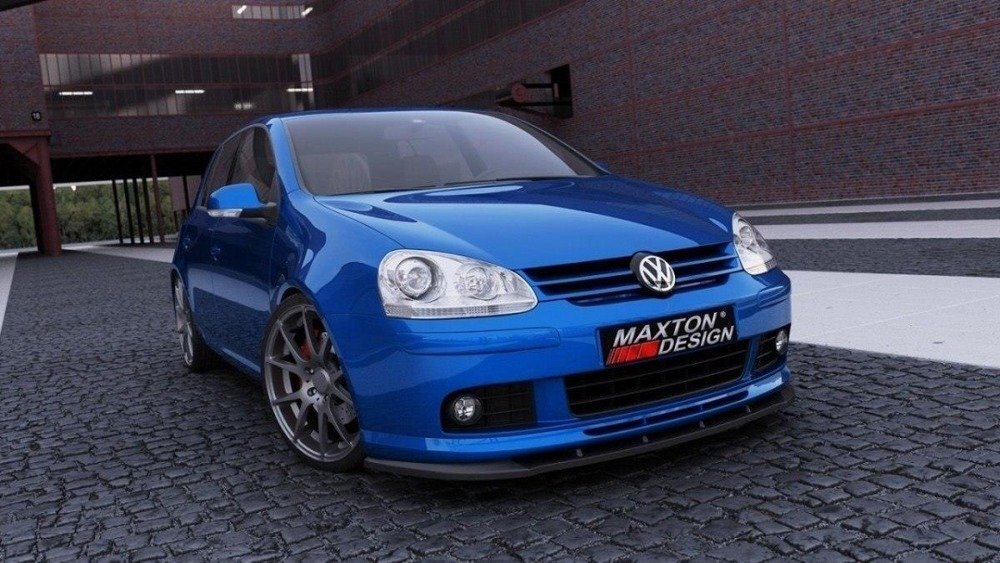 Voopsplitter VW Golf 5 Glans Zwart