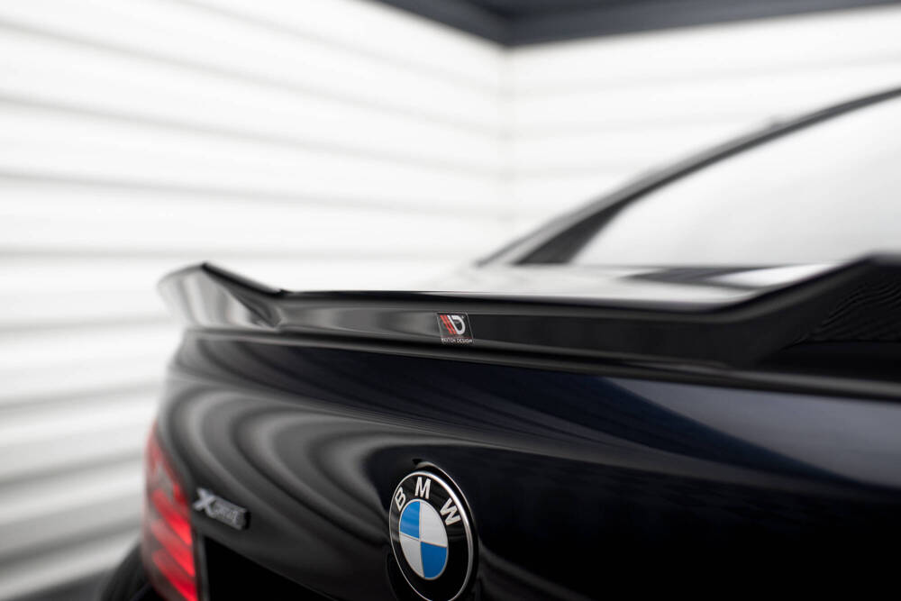 Spoiler BMW 5 Serie F10 Maxton Glans Zwart