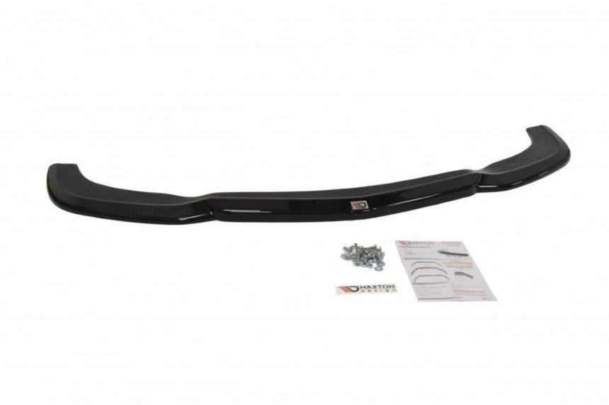 Voorspoiler Mercedes C-klasse W204 Maxton Design glans zwart