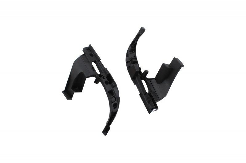 Achterbumper diffusor Audi A6 4G 2015-2018 RS6 Design Zwart S-Line
