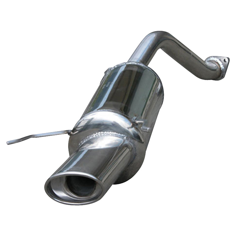 100% RVS Sportuitlaat  MG ZR 115 TD (113pk) 2001- 120x80mm