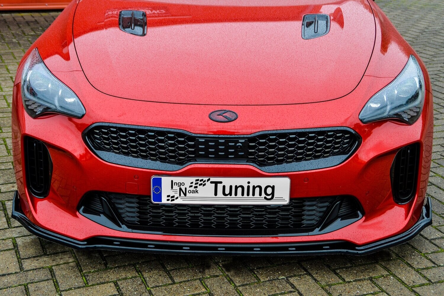 Voorspoilerlip Kia Stinger CK