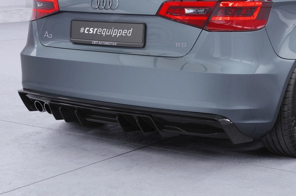 Diffusor Audi A3 8V 2012-2016 CSR Glanzend zwart HA493-G