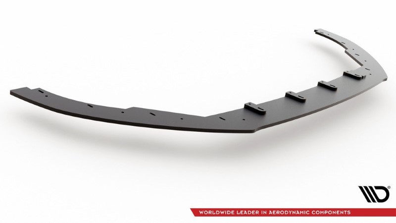 Voorspoiler Ford Focus ST / ST-Line Mk4 (Racing) Glanzend Zwart