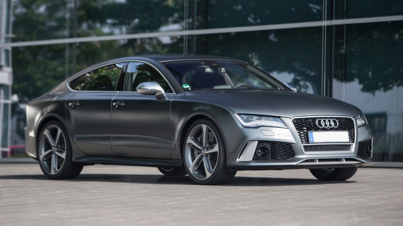 Voorbumper Audi A7 RS7 10-14 Look incl. grillen
