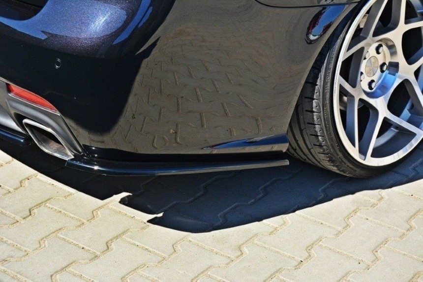 Achterzijde skirts Saab Turbo X Maxton Design glans zwart