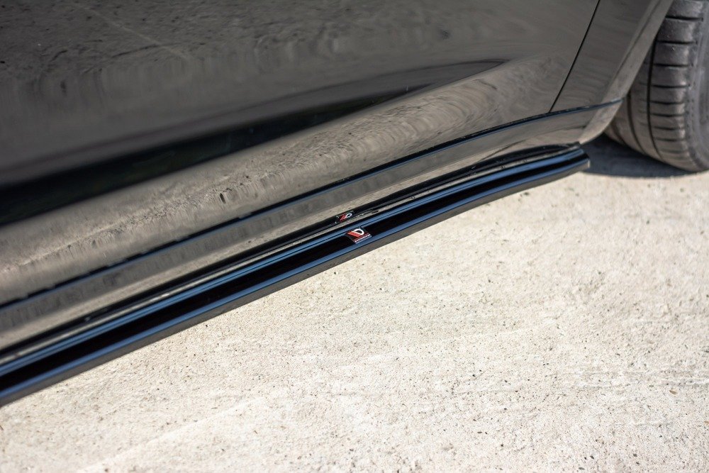 Zijskirts Tesla Model 3 Glans Zwart