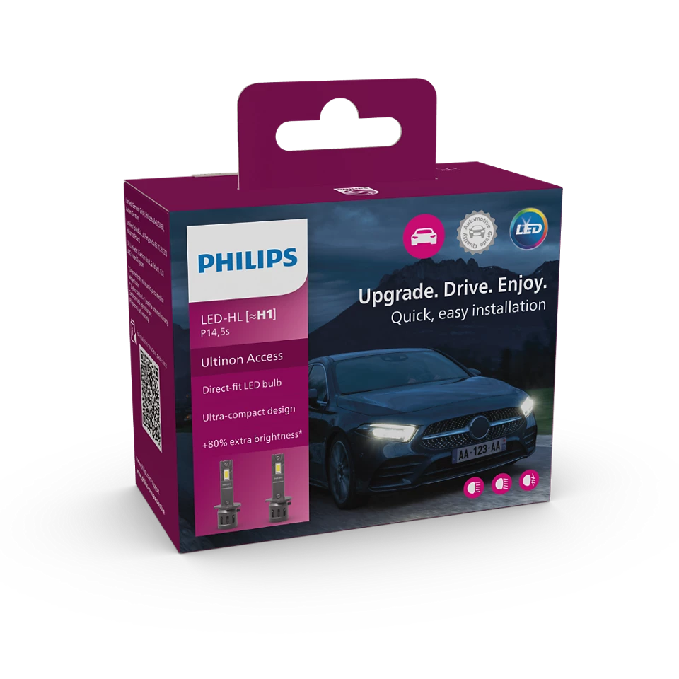 H1 Philips Ultinon Access LED 11258U2500CX