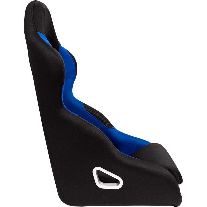Sportstoel 'K5' - Zwart/Blauw - Vaste rugleuning - incl. sledes