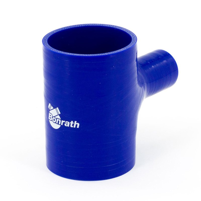 Bonrath Siliconen slang T-Piece 25mm - Lengte:100mm - Ø70mm