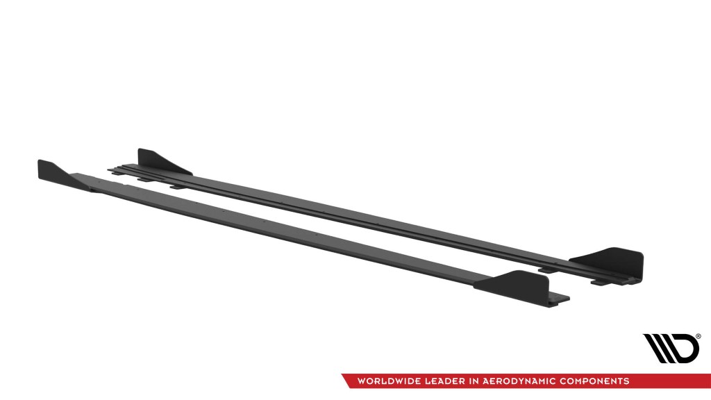 Zijskirt Diffusors Audi A3 S-line / S3 8V Sedan Maxton Flaps
