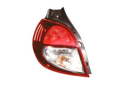 achterlicht, incl fittingdeel, rechts Renault Clio, 2009-2012