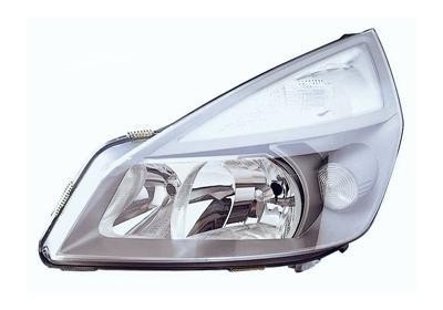koplamp, H7+H3, elektr verstelb, rechts,-03/2006 Renault Espace,